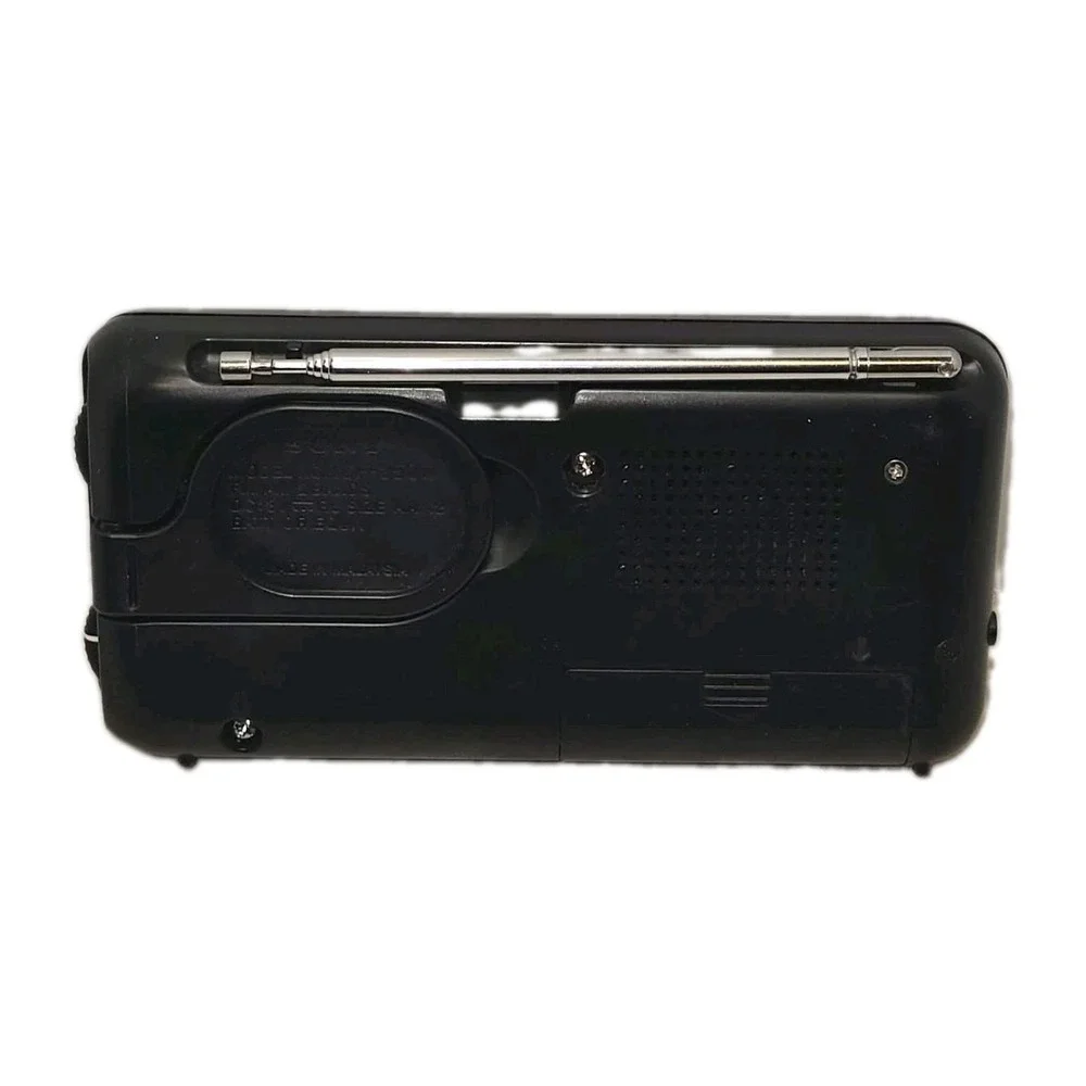 Sony ICF-350W 2 Band FM/AM Portable 2 Band Radio Receiver Tested Working!